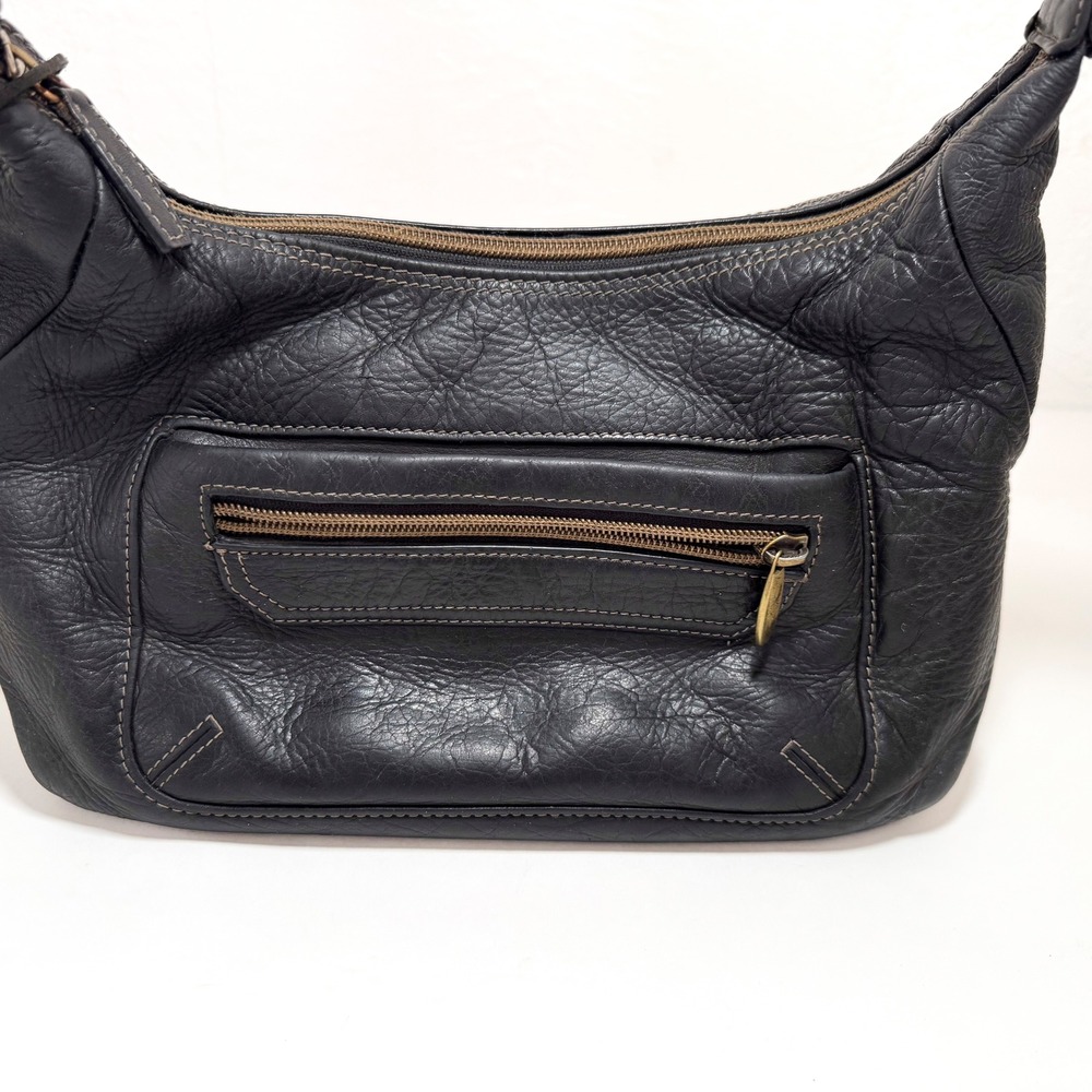 Rolf's Leather Hobo Bag Adjustable Strap Shoulder Bag Everyday Purse